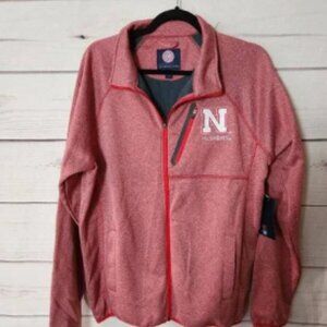 Nebraska Cornhuskers‎ GIII Sports Mens Full Zip Jacket Red Long Sleeves …